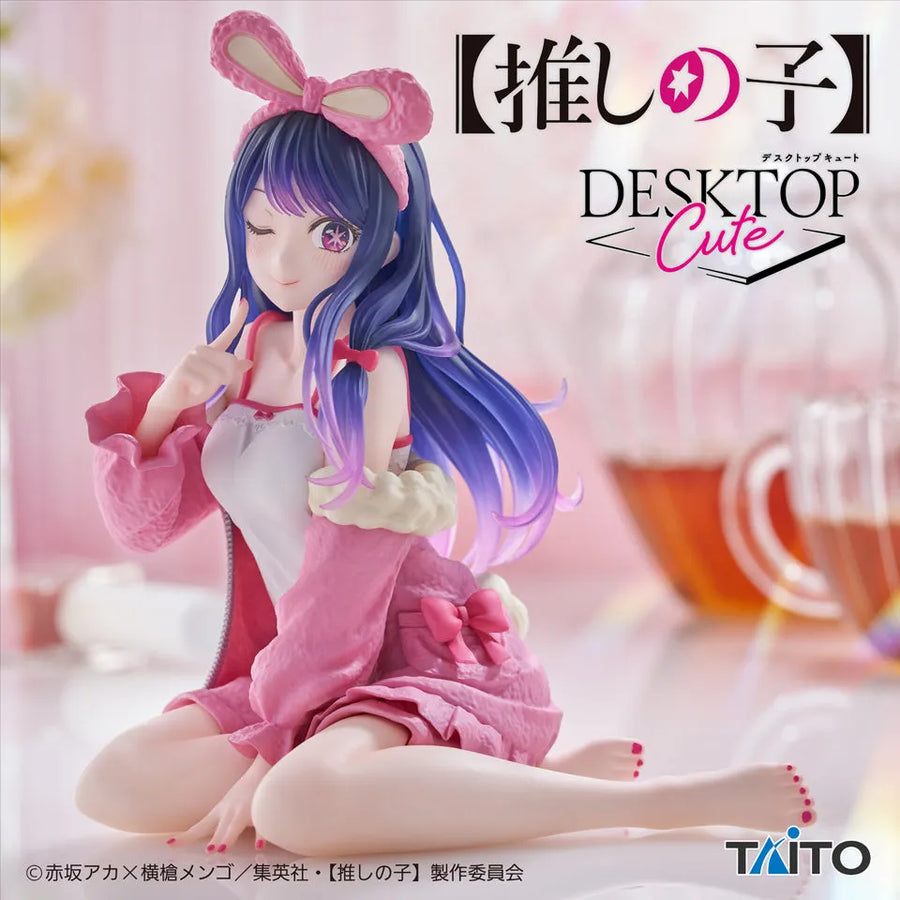 Oshi no Ko - Hoshino Ai - Desktop Cute - Rabbit Room Wear ver. (Taito)ㅤ – Taito – ActionFigureBrasil