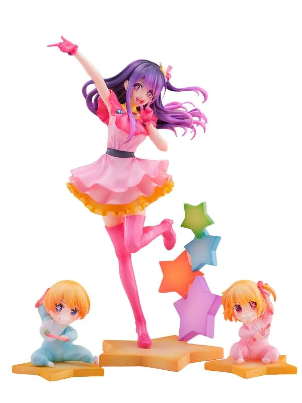 Oshi no Ko - Hoshino Ai - Hoshino Aquamarine - Hoshino Ruby - Shibuya Scramble Figure - 1/7 (eStream)ㅤ – eStream – ActionFigureBrasil