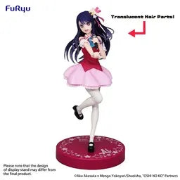 Oshi no Ko - Hoshino Ai - Trio-Try-iT - Clear Ver. (FuRyu)ㅤ – FuRyu – ActionFigureBrasil