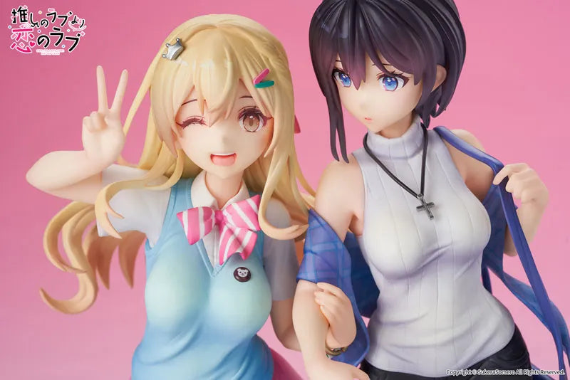 Oshi no Love Yori Koi no Love - Furutachi Ren & Hayahoshi Akuru - 1/7 (APEX)ㅤ – APEX – ActionFigureBrasil