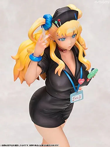 Oshiete! Galko-chan - Galko-chan - Black Nurse styleㅤ – Aquamarine – ActionFigureBrasil