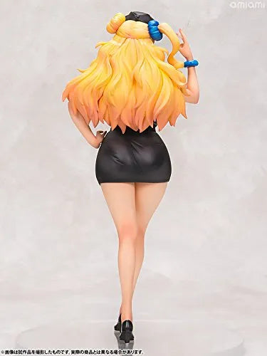 Oshiete! Galko-chan - Galko-chan - Black Nurse styleㅤ – Aquamarine – ActionFigureBrasil