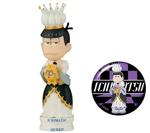 Osomatsu-san - ESP Nyanko - Matsuno Ichimatsu - Osomatsu-san World Collectable Figure -Chess Matsu- White - World Collectable Figure - White ver. (Avex Pictures, Banpresto)ㅤ – Banpresto – ActionFigureBrasil