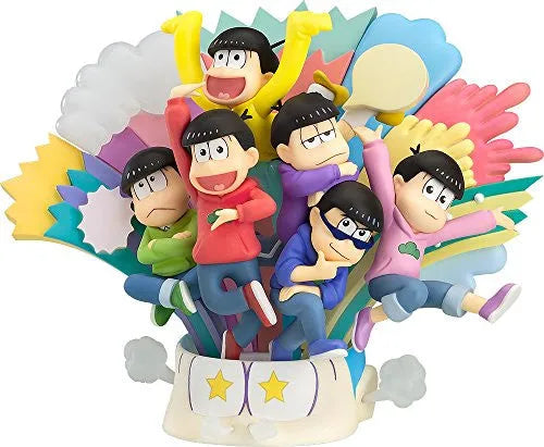 Osomatsu-san - Matsuno Choromatsu - Matsuno Ichimatsu - Matsuno Jyushimatsu - Matsuno Karamatsu - Matsuno Osomatsu - Matsuno Todomatsuㅤ – Orange Rouge – ActionFigureBrasil
