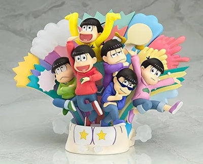 Osomatsu-san - Matsuno Choromatsu - Matsuno Ichimatsu - Matsuno Jyushimatsu - Matsuno Karamatsu - Matsuno Osomatsu - Matsuno Todomatsuㅤ – Orange Rouge – ActionFigureBrasil — close