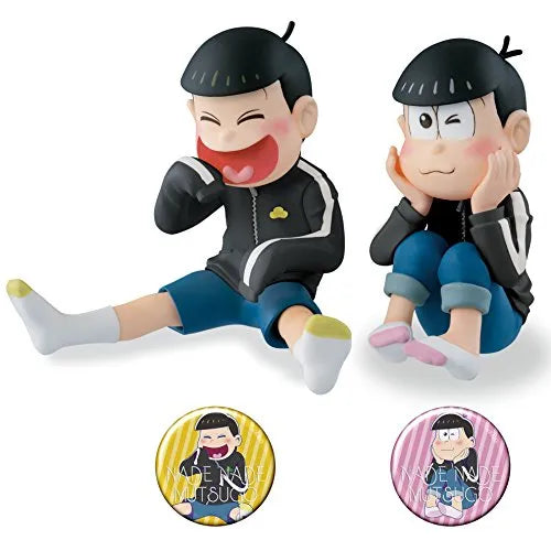 Osomatsu-san - Matsuno Jyushimatsu - Nade Nade Muttsu-ko Vol.3 - World Collectable Figure - Black Jersey ver. (Avex Pictures, Banpresto)ㅤ – Banpresto – ActionFigureBrasil