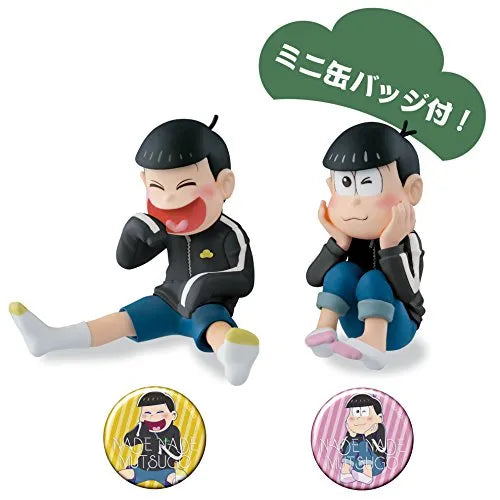 Osomatsu-san - Matsuno Jyushimatsu - Nade Nade Muttsu-ko Vol.3 - World Collectable Figure - Black Jersey ver. (Avex Pictures, Banpresto)ㅤ – Banpresto – ActionFigureBrasil