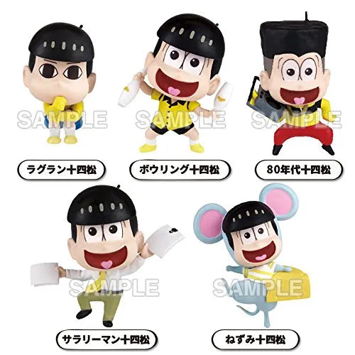 Osomatsu-san - Matsuno Jyushimatsu - Osomatsu-san Jyushimatsu ga Ippai Collection Figure - Raglan (Bushiroad Creative)ㅤ – Bushiroad Creative – ActionFigureBrasil