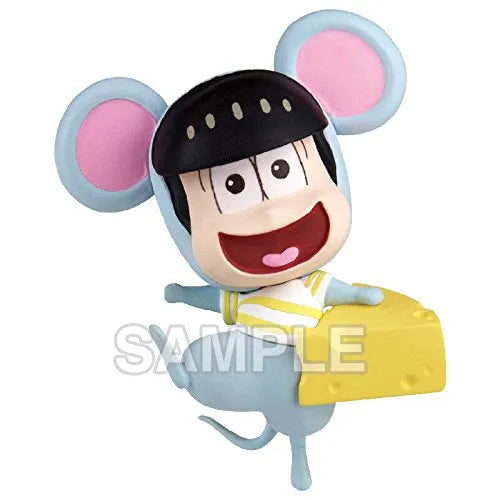 Osomatsu-san - Matsuno Jyushimatsu - Osomatsu-san Jyushimatsu ga Ippai Collection Figure - Raglan (Bushiroad Creative)ㅤ – Bushiroad Creative – ActionFigureBrasil