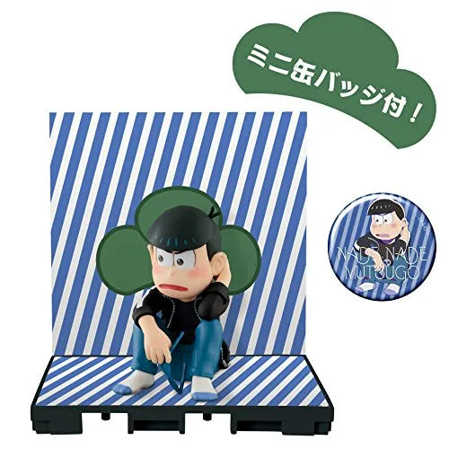 Osomatsu-san - Nadenade Mutsugo Vol.1 - Black Jersey Ver. - Karamatsuㅤ – Avex Pictures – ActionFigureBrasil