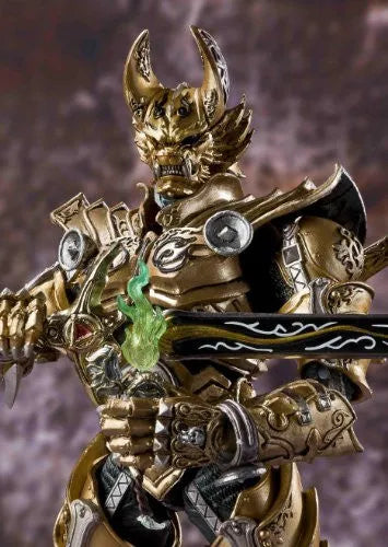 Ougon Kishi Garo - Makai Kadou - 1/10 (Bandai)ㅤ – Bandai – ActionFigureBrasil — com base expositora
