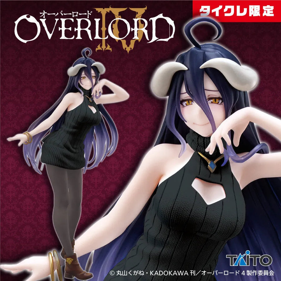 Overlord IV - Albedo - Coreful Figure - Knit Onepiece Taito Crane Online Limited ver. (Taito)ㅤ – Taito – ActionFigureBrasil