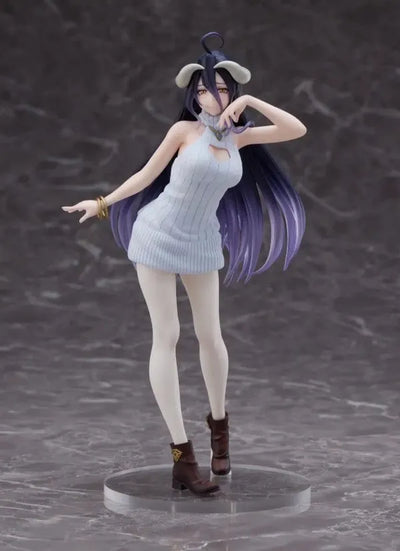 Overlord IV - Albedo - Coreful Figure - Knit Onepiece ver. (Taito)ㅤ – Taito – ActionFigureBrasil