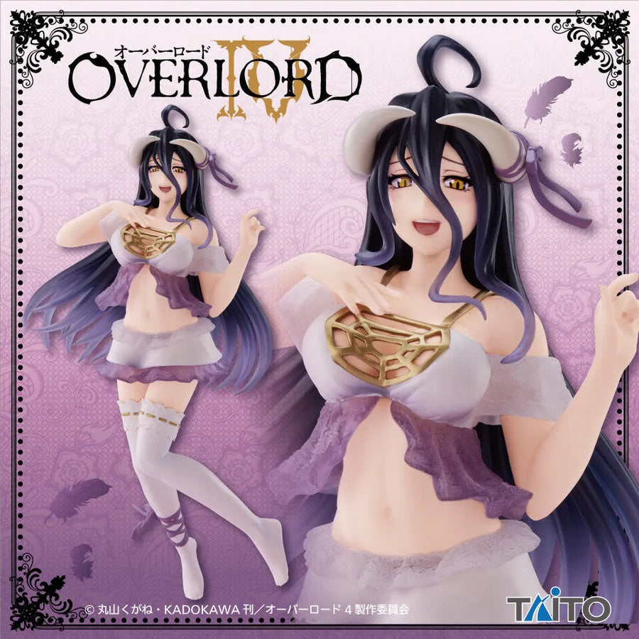 Overlord IV - Albedo - Coreful Figure - Nightwear ver. (Taito)ㅤ – Taito – ActionFigureBrasil