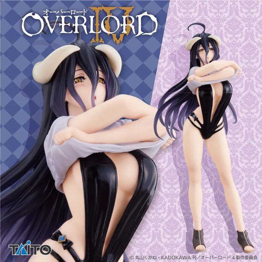 Overlord IV - Albedo - Coreful Figure - T-Shirt Swimsuit ver. (Taito)ㅤ – Taito – ActionFigureBrasil