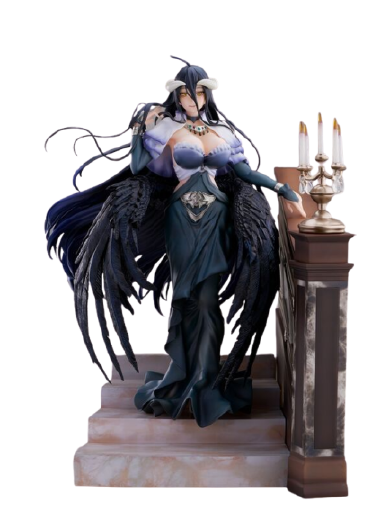 Overlord IV - Albedo - Shibuya Scramble Figure - 1/7 - Shikkoku no Dress Ver. (eStream)ㅤ – eStream – ActionFigureBrasil