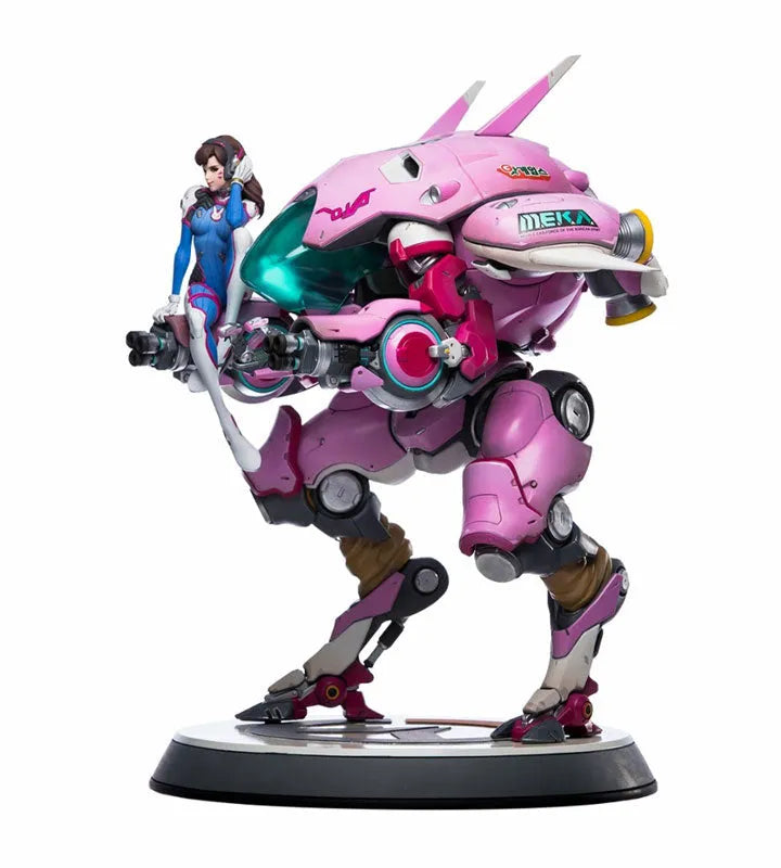 Overwatch - D.Va Hana Song with Mech 20 Inch Statueㅤ – Blizzard Entertainment – ActionFigureBrasil