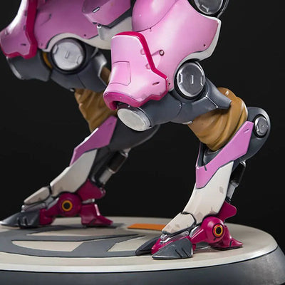 Overwatch - D.Va Hana Song with Mech 20 Inch Statueㅤ – Blizzard Entertainment – ActionFigureBrasil — close