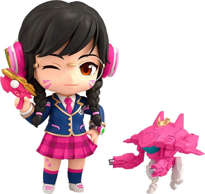 Overwatch - D.Va - Nendoroid #1141 - Academy Skin Edition (Good Smile Company)ㅤ – Good Smile Company – ActionFigureBrasil