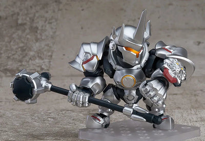 Overwatch - Reinhardt - Classic Skin Edition - Nendoroid #1294 (Good Smile Company)ㅤ – Good Smile Company – ActionFigureBrasil — ângulo diferente