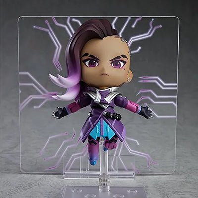 Overwatch - Sombra - Nendoroid #944 - Classic Skin Edition (Good Smile Company)ㅤ – Good Smile Company – ActionFigureBrasil — ângulo diferente
