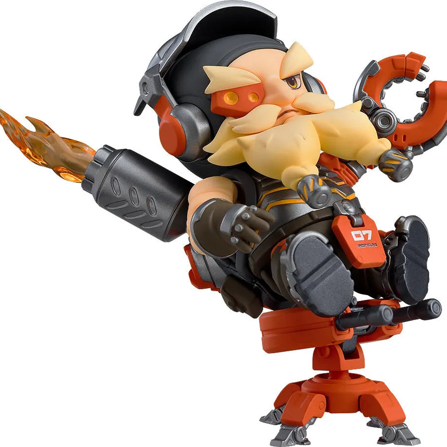 Overwatch - Torbjörn - Nendoroid #1017 - Classic Skin Edition (Good Smile Company)ㅤ – Good Smile Company – ActionFigureBrasil