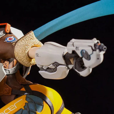 Overwatch - Tracer Lena Oxton 12 Inch Statueㅤ – Blizzard Entertainment – ActionFigureBrasil — close