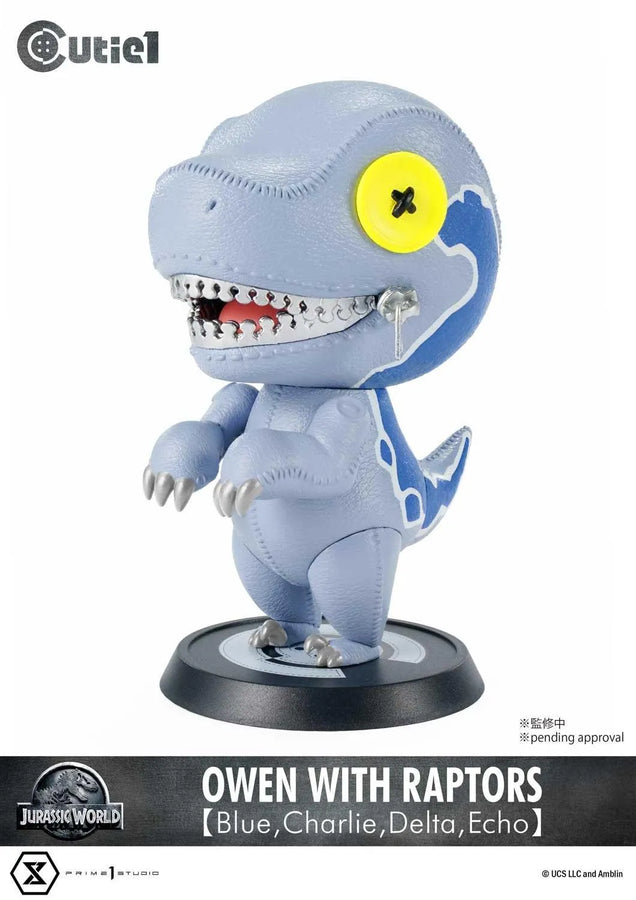 Owen with Raptors【Blue,Charlie,Delta,Echo】 (Regular Version) Jurassic World (Film) – Prime1Studio – ActionFigure Brasil