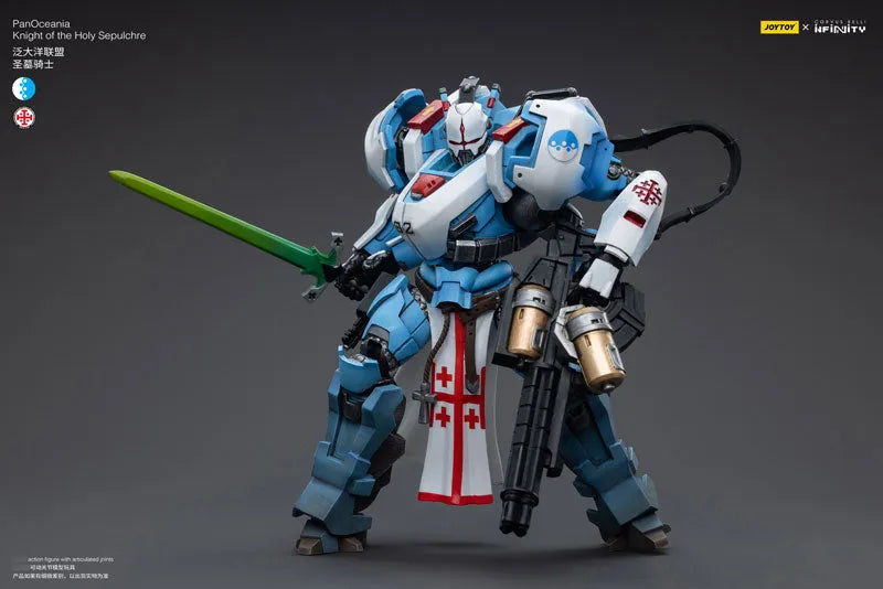 Pan-Oceanian Union - Holy Grave Knight - 1/18 (JOYTOY)ㅤ – JOYTOY – ActionFigureBrasil