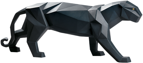 Panther (Black Matte) – Lladró – ActionFigure Brasil
