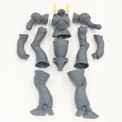 Patlabor Brocken - 1/35 - Soft Vinyl Kit (Kaiyodo Kochi)ㅤ – Kaiyodo – ActionFigureBrasil — com base expositora
