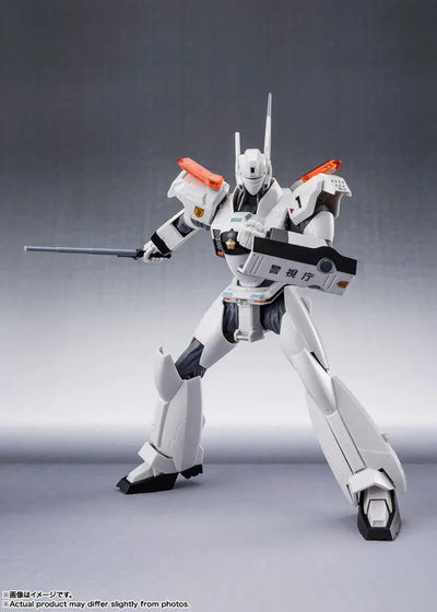 Patlabor EZY - AV-98plus Ingram Plus - Robot Spirits - Robot Spirits <Side LABOR> - 1st (Bandai Spirits)ㅤ – Bandai Spirits – ActionFigureBrasil — com base expositora