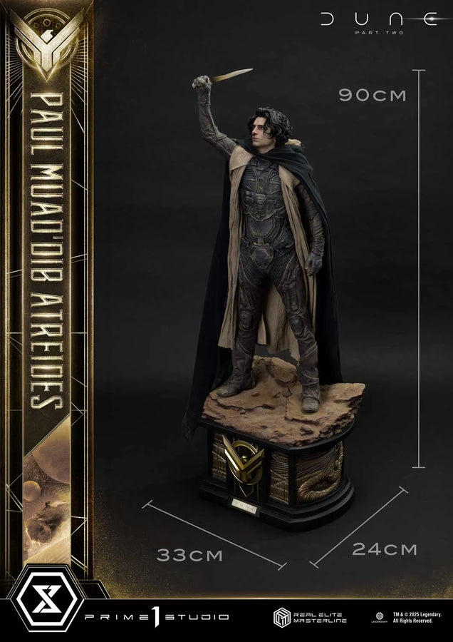 Paul Atreides (Regular Version) Dune: Part Two (Film) – Prime1Studio – ActionFigure Brasil