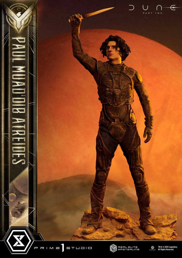 Paul Atreides (Regular Version) Dune: Part Two (Film) – Prime1Studio – ActionFigure Brasil