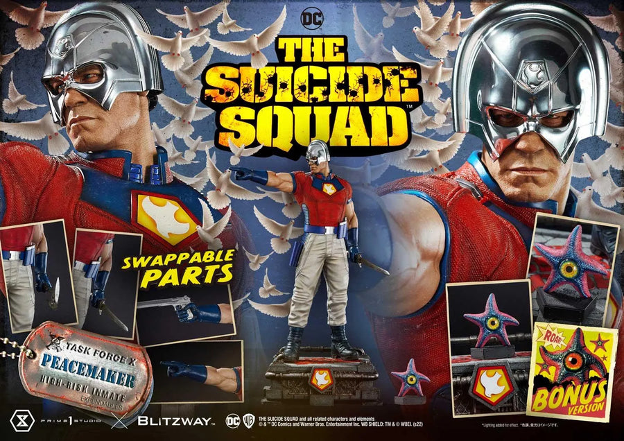 Peacemaker (Bonus Version) The Suicide Squad (Film) – Prime1Studio – ActionFigure Brasil