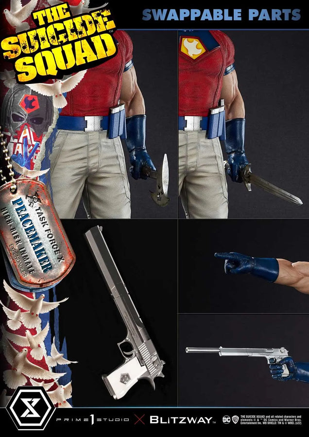 Peacemaker (Regular Version) The Suicide Squad (Film) – Prime1Studio – ActionFigure Brasil