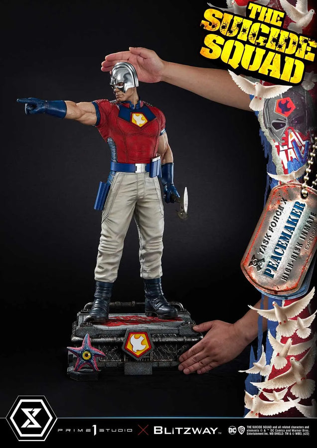 Peacemaker (Regular Version) The Suicide Squad (Film) – Prime1Studio – ActionFigure Brasil