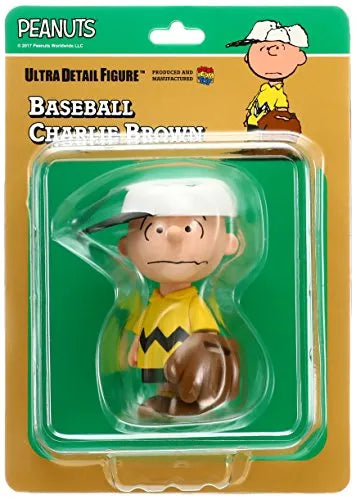 Peanuts - Charlie Brown - Ultra Detail Figure 360 - Baseball (Medicom Toy)ㅤ – Medicom Toy – ActionFigureBrasil