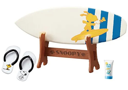 Peanuts - Snoopy - Candy Toy - Snoopy`s West Coast House - 1 - On the Skateboard (Re-Ment)ㅤ – Re-Ment – ActionFigureBrasil