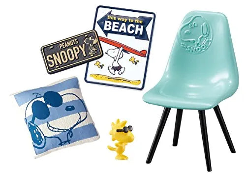 Peanuts - Snoopy - Candy Toy - Snoopy`s West Coast House - 1 - On the Skateboard (Re-Ment)ㅤ – Re-Ment – ActionFigureBrasil