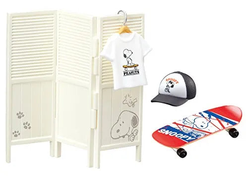 Peanuts - Snoopy - Candy Toy - Snoopy`s West Coast House - 1 - On the Skateboard (Re-Ment)ㅤ – Re-Ment – ActionFigureBrasil
