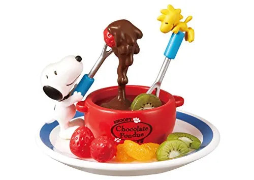 Peanuts - Snoopy - Woodstock - Candy Toy - Snoopy DREAMING OF SWEETS! - 2 - Caramel Popcorn (Re-Ment)ㅤ – Re-Ment – ActionFigureBrasil