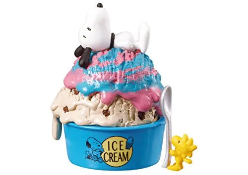 Peanuts - Snoopy - Woodstock - Candy Toy - Snoopy DREAMING OF SWEETS! - 2 - Caramel Popcorn (Re-Ment)ㅤ – Re-Ment – ActionFigureBrasil