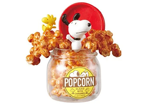 Peanuts - Snoopy - Woodstock - Candy Toy - Snoopy DREAMING OF SWEETS! - 2 - Caramel Popcorn (Re-Ment)ㅤ – Re-Ment – ActionFigureBrasil