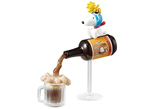Peanuts - Snoopy - Woodstock - Candy Toy - Snoopy DREAMING OF SWEETS! - 2 - Caramel Popcorn (Re-Ment)ㅤ – Re-Ment – ActionFigureBrasil