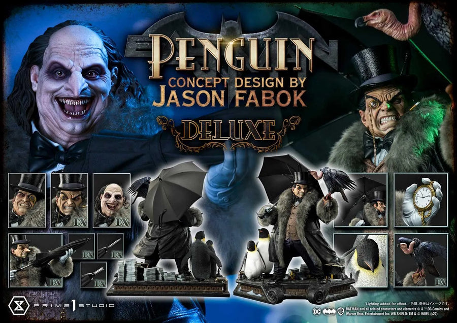 Penguin (Deluxe Bonus Version) Batman (Comics) – Prime1Studio – ActionFigure Brasil