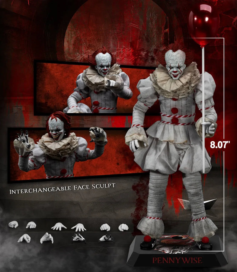 Pennywise – Beast Kingdom – ActionFigure Brasil