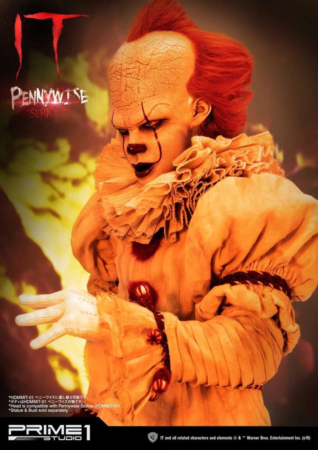 Pennywise (Serious Edition) IT (Film) – Prime1Studio – ActionFigure Brasil