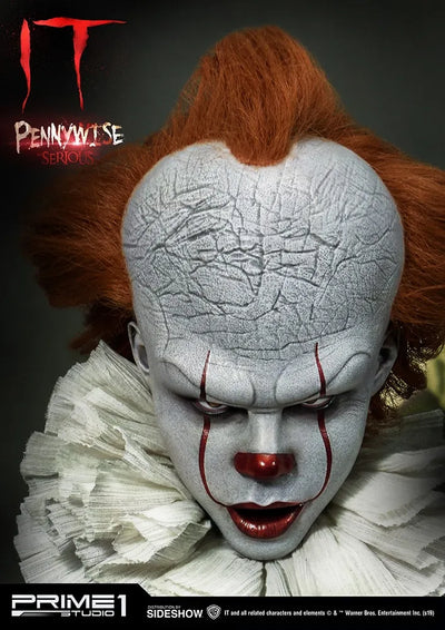 Pennywise (Serious) - LIMITED EDITION: 250 – Prime 1 Studio – ActionFigure Brasil — detalhe do produto