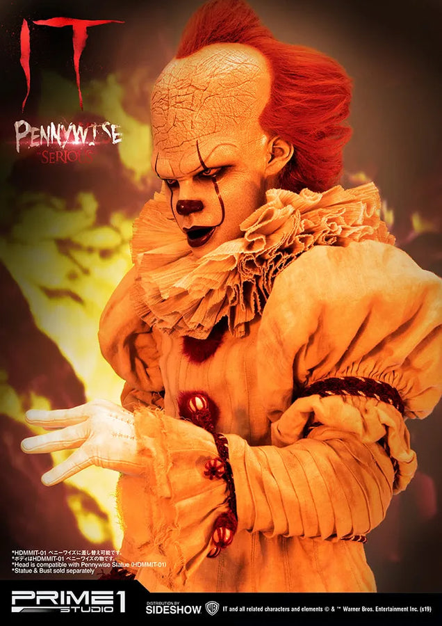 Pennywise (Serious) - LIMITED EDITION: 250 – Prime 1 Studio – ActionFigure Brasil